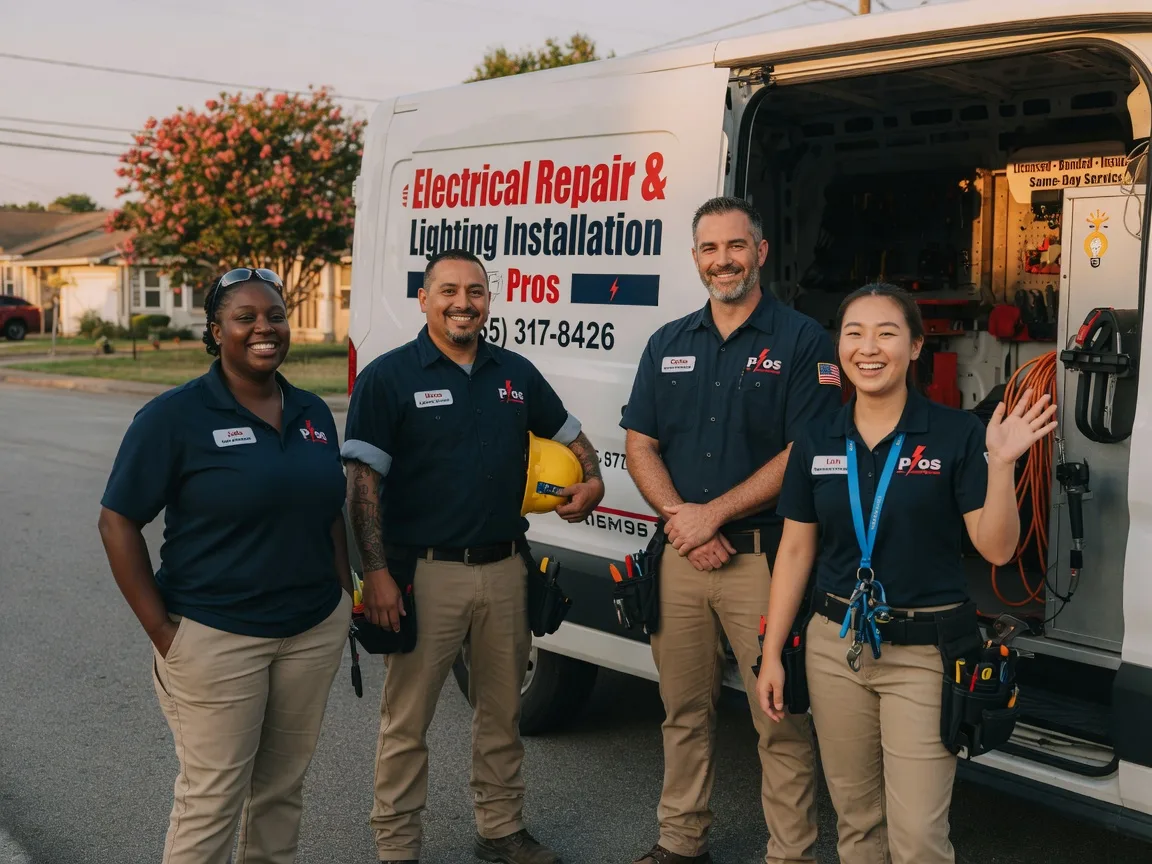 Licensed Electrician company in Hessmer, LA